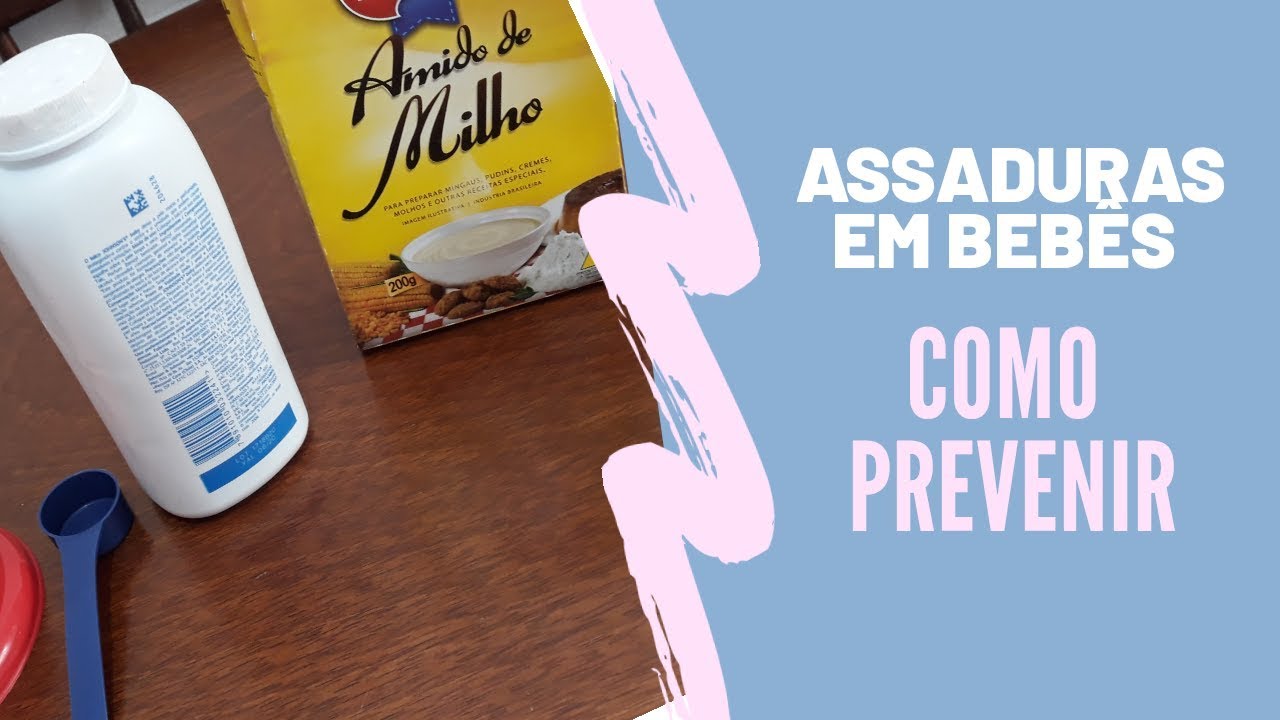 Usando MAIZENA para assaduras - YouTube