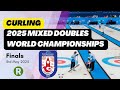 Live: 2025 Mixed Doubles Curling World Championships Day 7