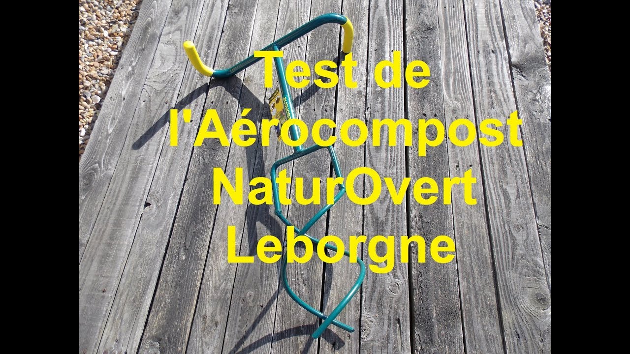 Aérateur de compost LEBORGNE vert sapin