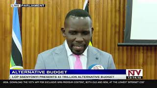 Opposition presents UGX 43 trillion Alternative Budget for 2024-2025 - Vimarsana News