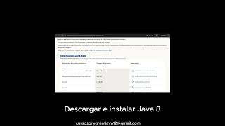 Descargar e instalar Java 8 #codificacion #cursos #java #backend #cursosjava #programacion