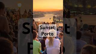 Porto Sunset Magic 🌇 | Stunning Views different angles! #shorts #porto #portugal