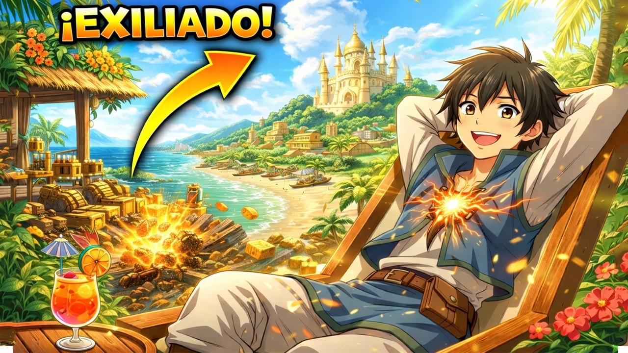 CHICO ISEKAI Fue Exiliado Como Minero Inútil, Pero Construyó Un Paraíso De 800 Mil Millones