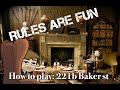 HOW TO PLAY - 221b Baker st