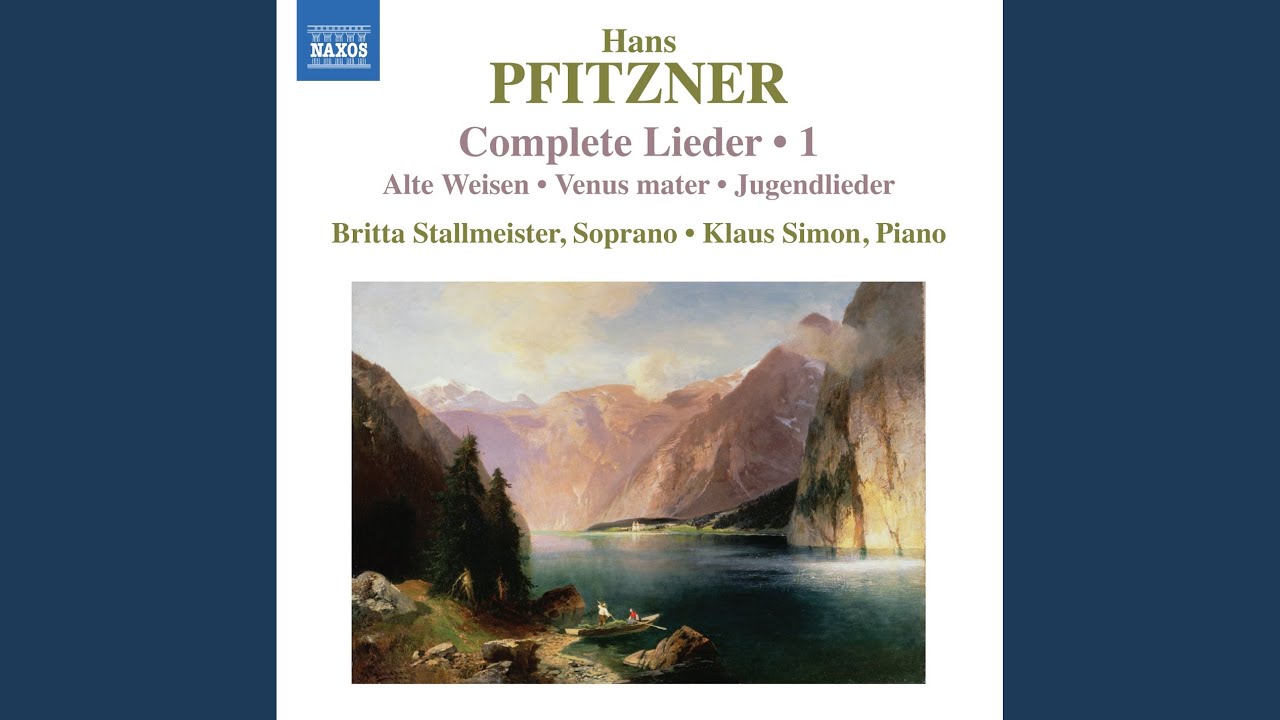 Guarda 4 Lieder, Op. 15: No. 4. Sonst su YouTube