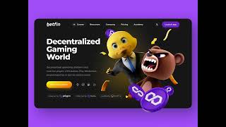 Crypto Casino Animated Interface