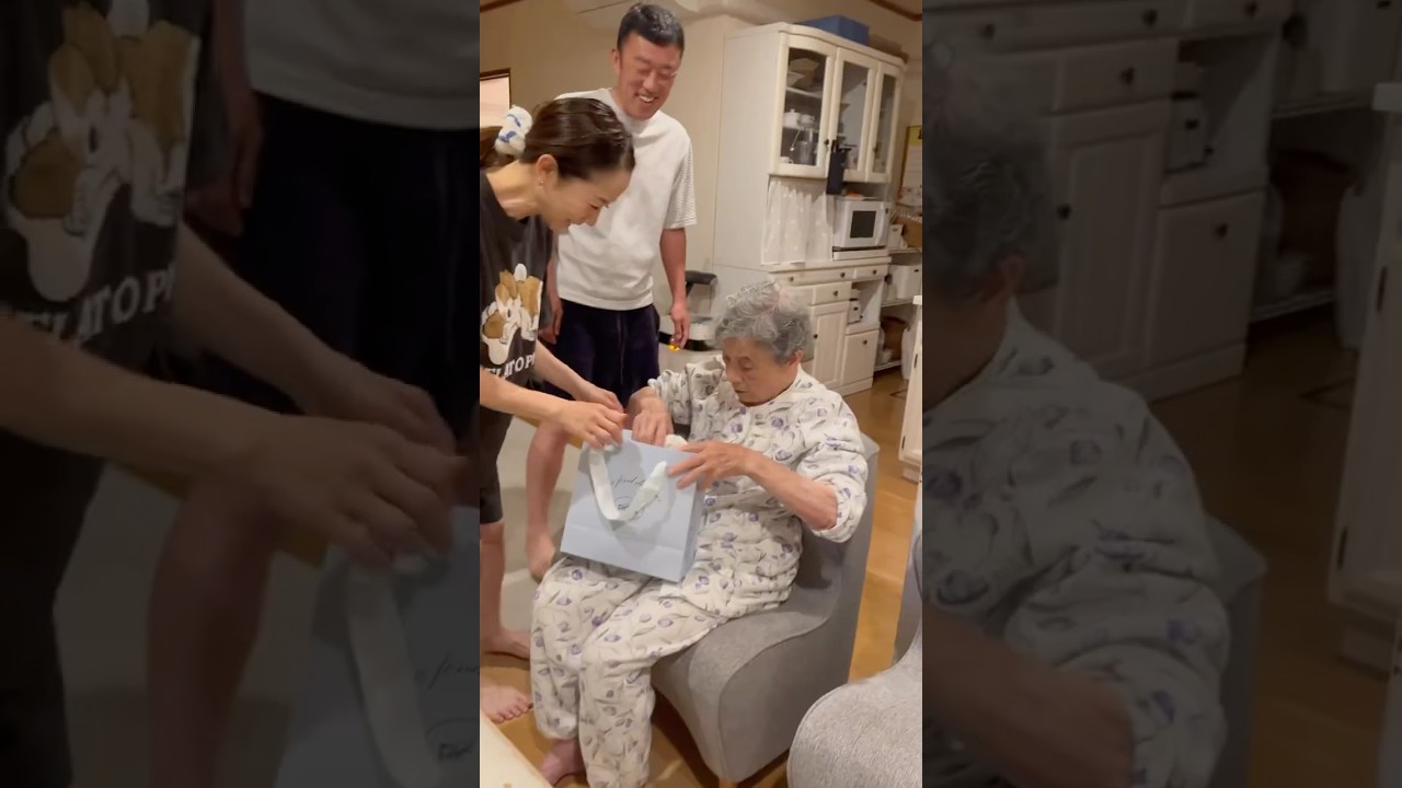 お婆ちゃんに母の日のプレゼント