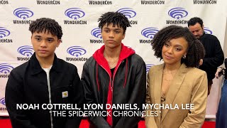 INTERVIEW: Noah Cottrell, Lyon Daniels, Mychala Lee | The Spiderwick Chronicles