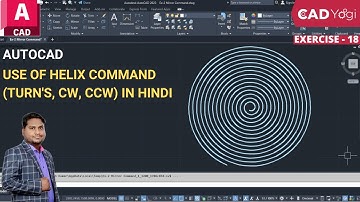 Use of Helix Command in AutoCAD
