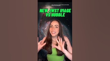 NEW JWST image vs HubbleN!