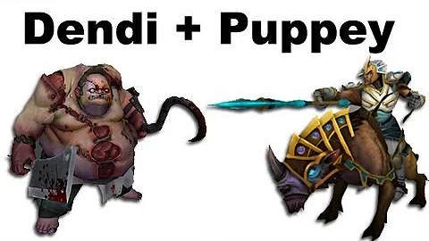 Dendi Pudge Puppey Chen fountain hooking - NaVi vs TongFu - Dota 2 #ti3