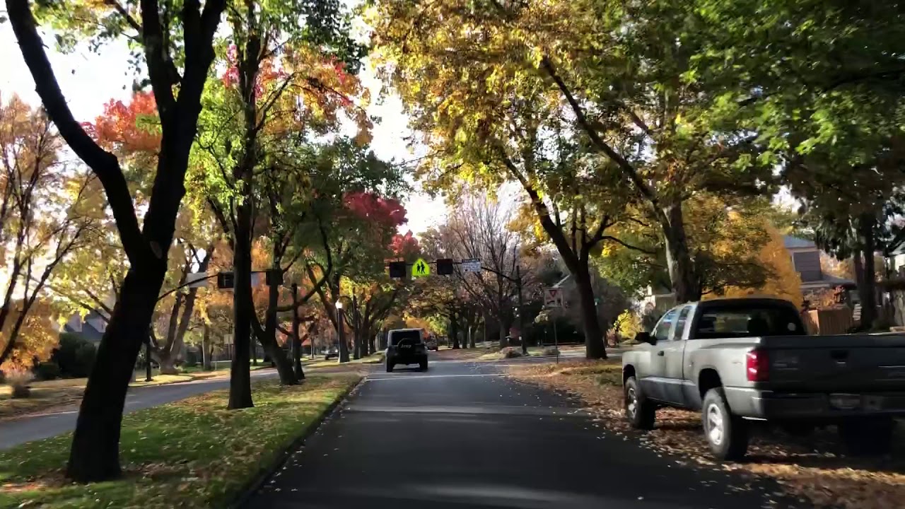 Harrison Boulevard Boise Idaho Fall Colors YouTube