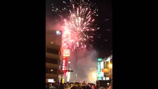 1010513台南開元玉聖堂謁祖暨建堂25週年回鑾遶境-和善堂轎班會慶讚煙火