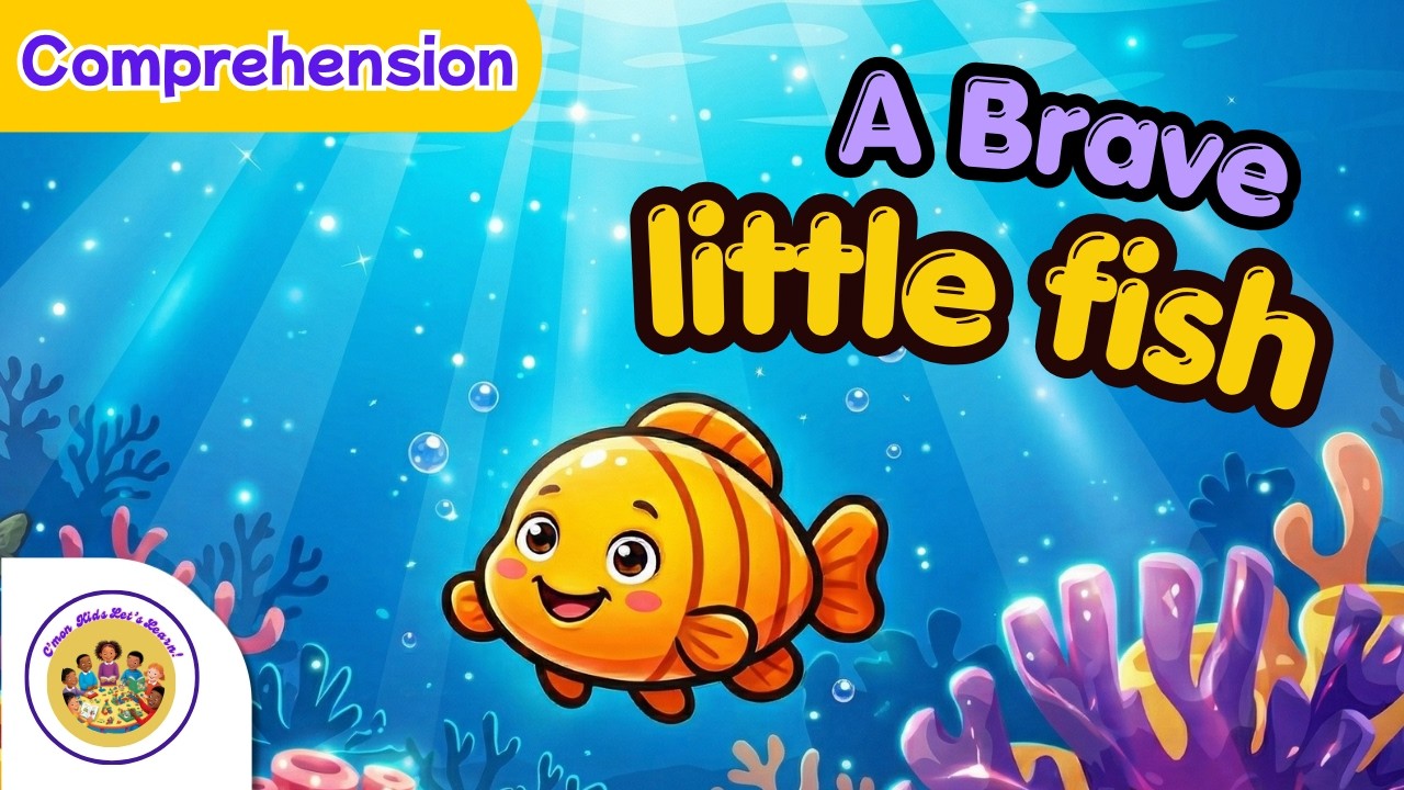 Story Time for Kids 📖 | The Brave Little Fish (Fun & Easy Learning ...