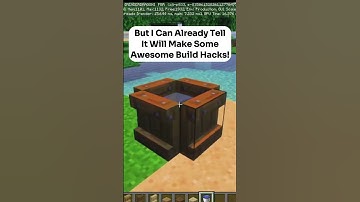 Vertical Slabs??? #minecraft #minecraftnews #minecraftnewupdate