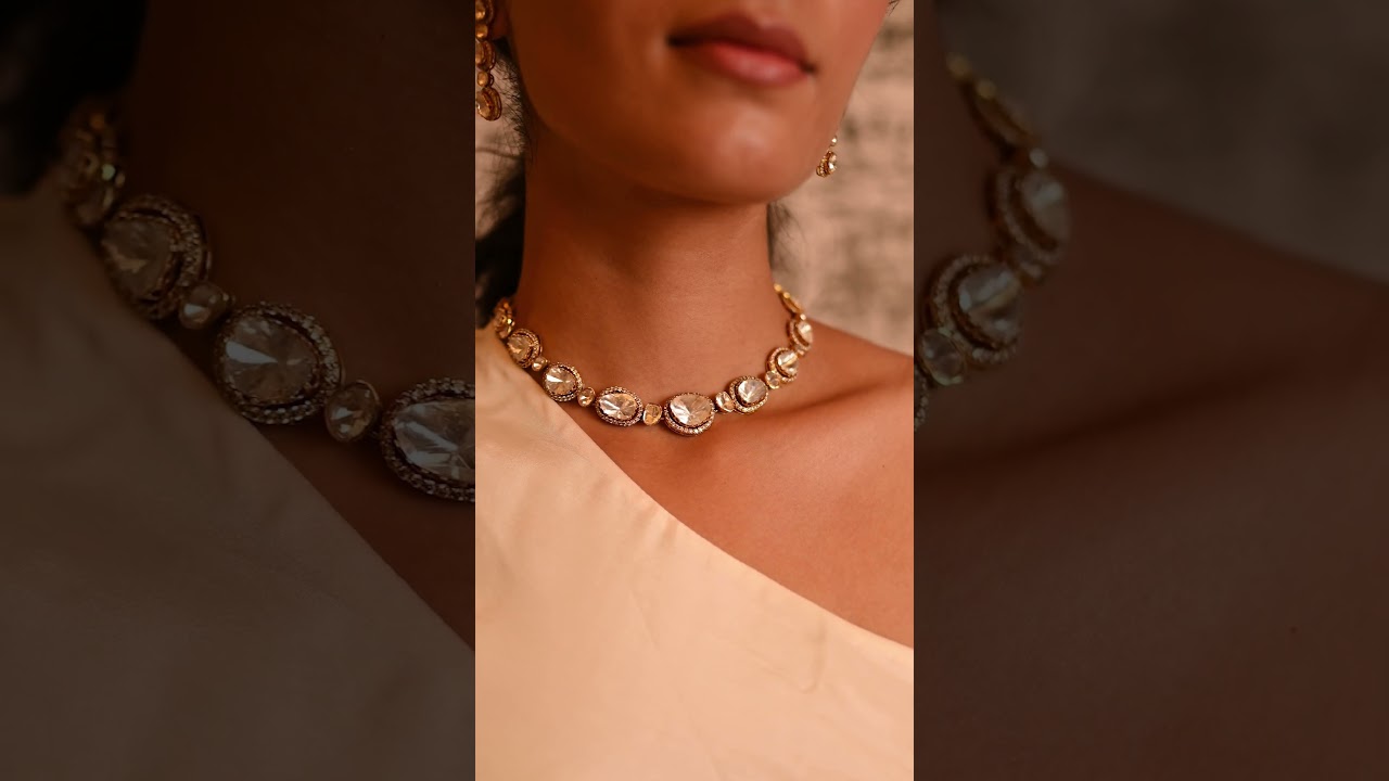 Crafted for Generations — Gold Bridal Necklace Set by CKC Jewelers 