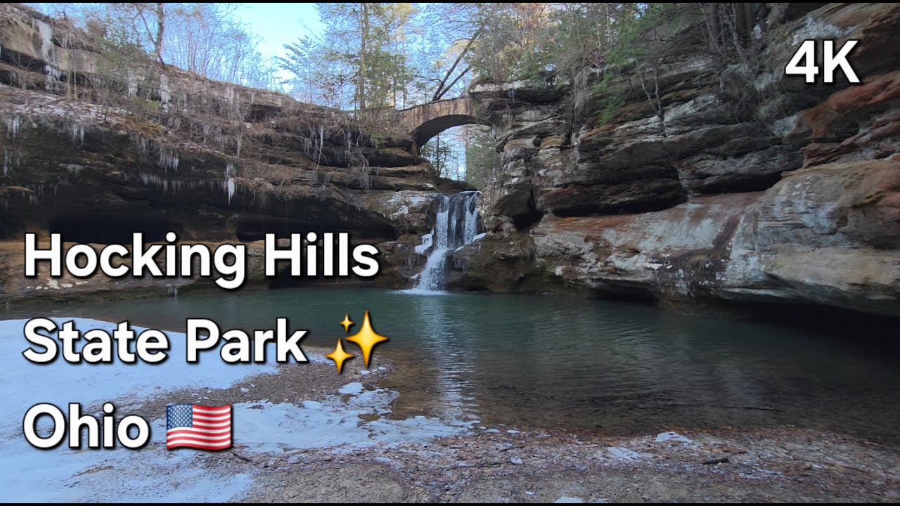 Hocking Hills State Park Hiking Tour | Ohio’s Most Beautiful Nature [4K 60FPS]