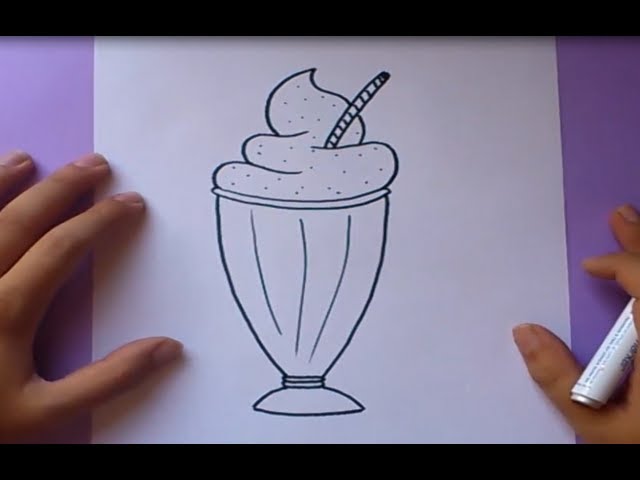 Como dibujar un batido paso a paso | How to draw a smoothie - thptnganamst.edu.vn