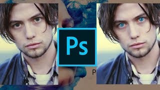 How to Add lens in eye | Change eye color | Photoshop Tutorial screenshot 5