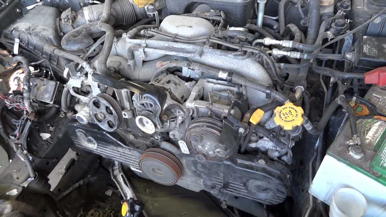 2005 Saab 9-2X engine with 85k miles. - YouTube