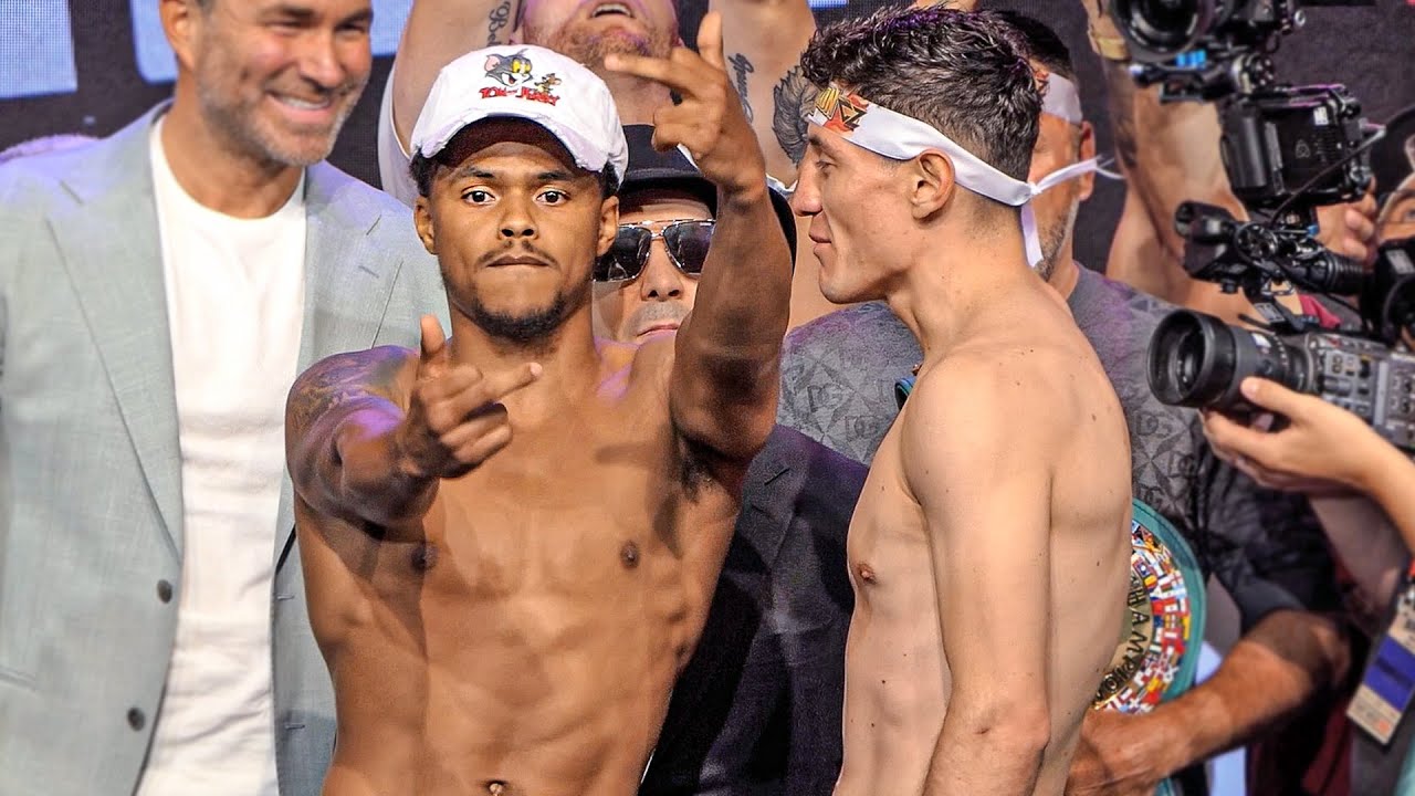 HEATED!! Shakur Stevenson vs. William Zepeda • FULL WEIGH IN