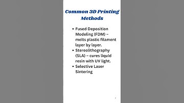 Additive Manufacturing (3D Printing) Explained | Manufacturing Basics