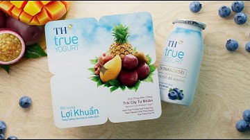 Sữa Chua TH true YOGURT - Vị Ngon Thật Sự Thiên Nhiên