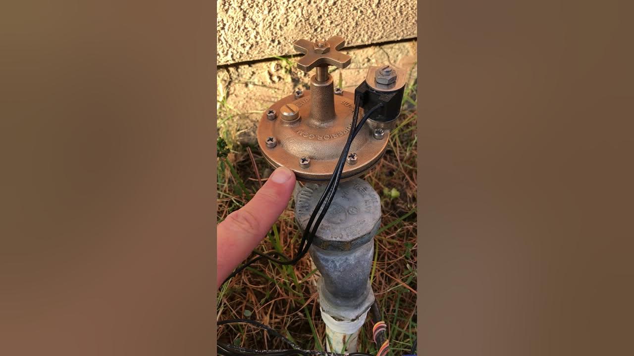 Buckner Superior 800 sprinkler valve not shutting off YouTube