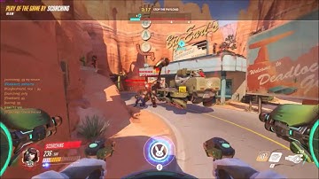 Overwatch - D.Va quintuple self-destruct kill