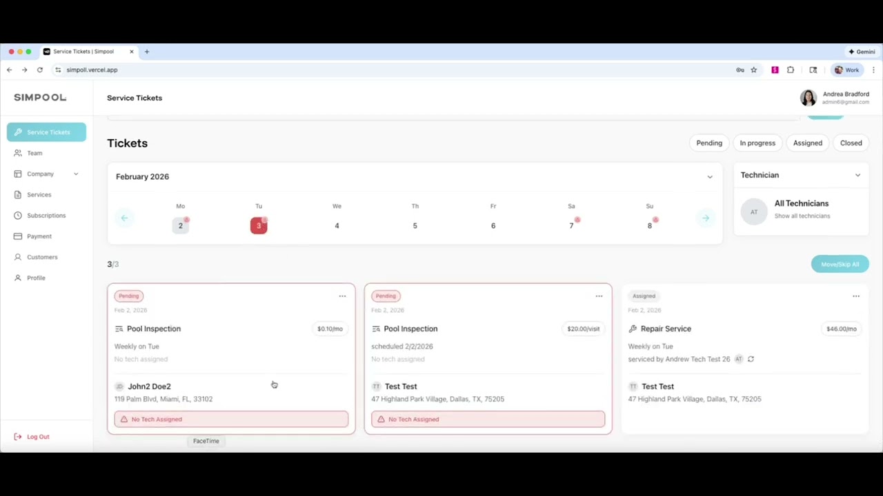 Understanding Service Tickets on the Simpool Platform - YouTube