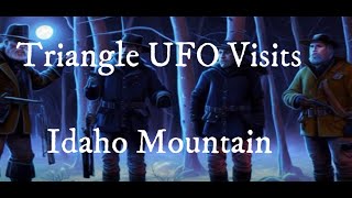 Triangular UFO Visits Idaho Mountain