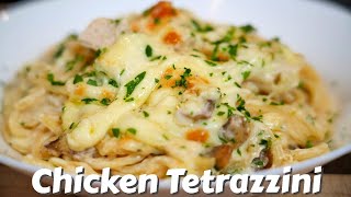 Simple \& Delicious Chicken Tetrazzini Casserole Recipe (The \\
