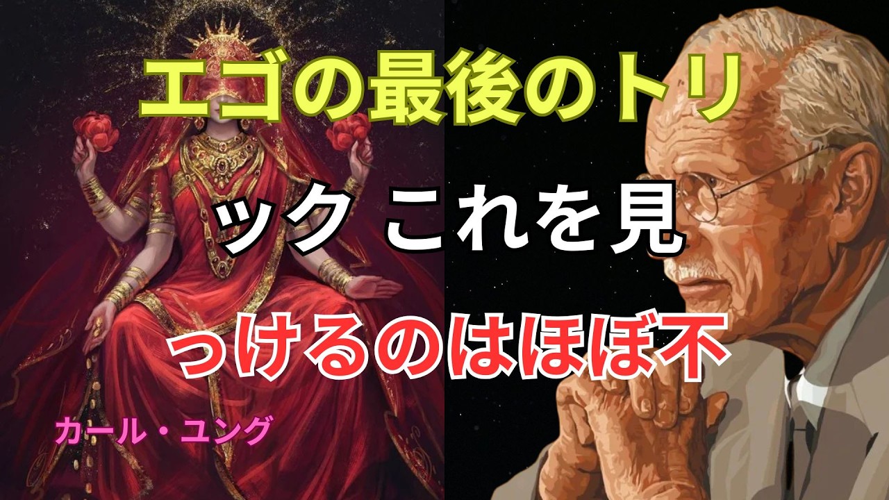 【ほとんどの人がここで止まる】スピリチュアル覚醒の最終段階で自我が仕掛ける罠 ― カール・ユング
