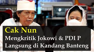 Cak Nun Mengkritik Jokowi & PDI P Langsung di Kandang Banteng (Full Video)