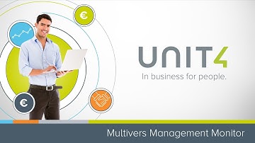 Unit4 Multivers Management Monitor
