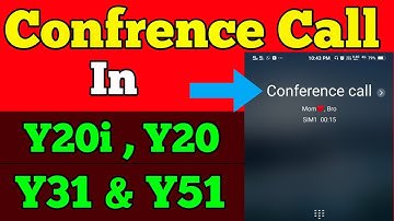 How to Enable Confrence Call In Vivo Y20 And Y20i // Vivo Y20 Me Confrence Call Kaise Kare