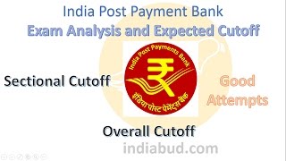 IPPB - India Post Payment Bank Exam Analysis and Expected Cutoff