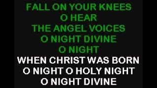 O Holy Night Karaoke