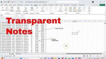 Cara Membuat Catatan Transparan di Microsoft Excel! Catatan Rapi dengan Mudah! #excel #spreadshee...