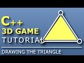 C++ 3D Game Tutorial 5: Creating 3D Engine - Drawing a Triangle
