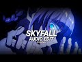 Skyfall  adele edit audio use headphones 