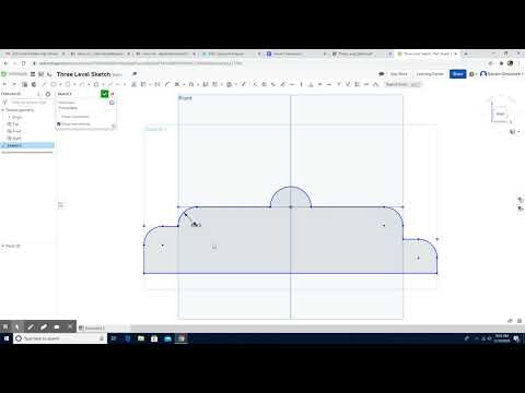 On Shape Practices Lesson 5 - Three Level Sketch