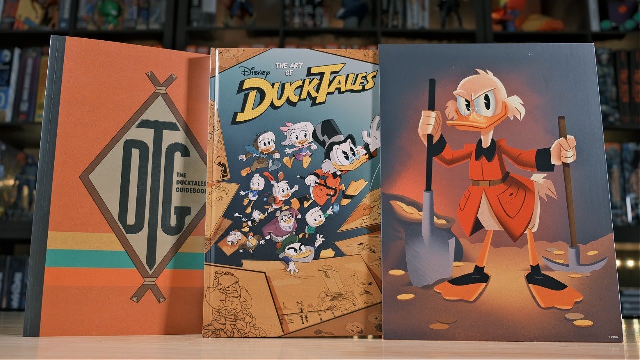 Art Of Ducktales Dlx First Look - YouTube