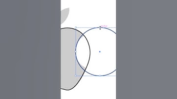 Create an Apple logo in Adobe Illustrator #illustrator #apple #tutorial