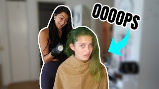 DYING MY SISTERS HAIR! | *GONE TERRIBLY WRONG*