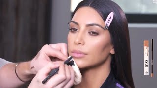 [FULL VIDEO] Kim Kardashian | The Shimmer and Shine Makeup Tutorial By Mario Dedivanovic screenshot 5