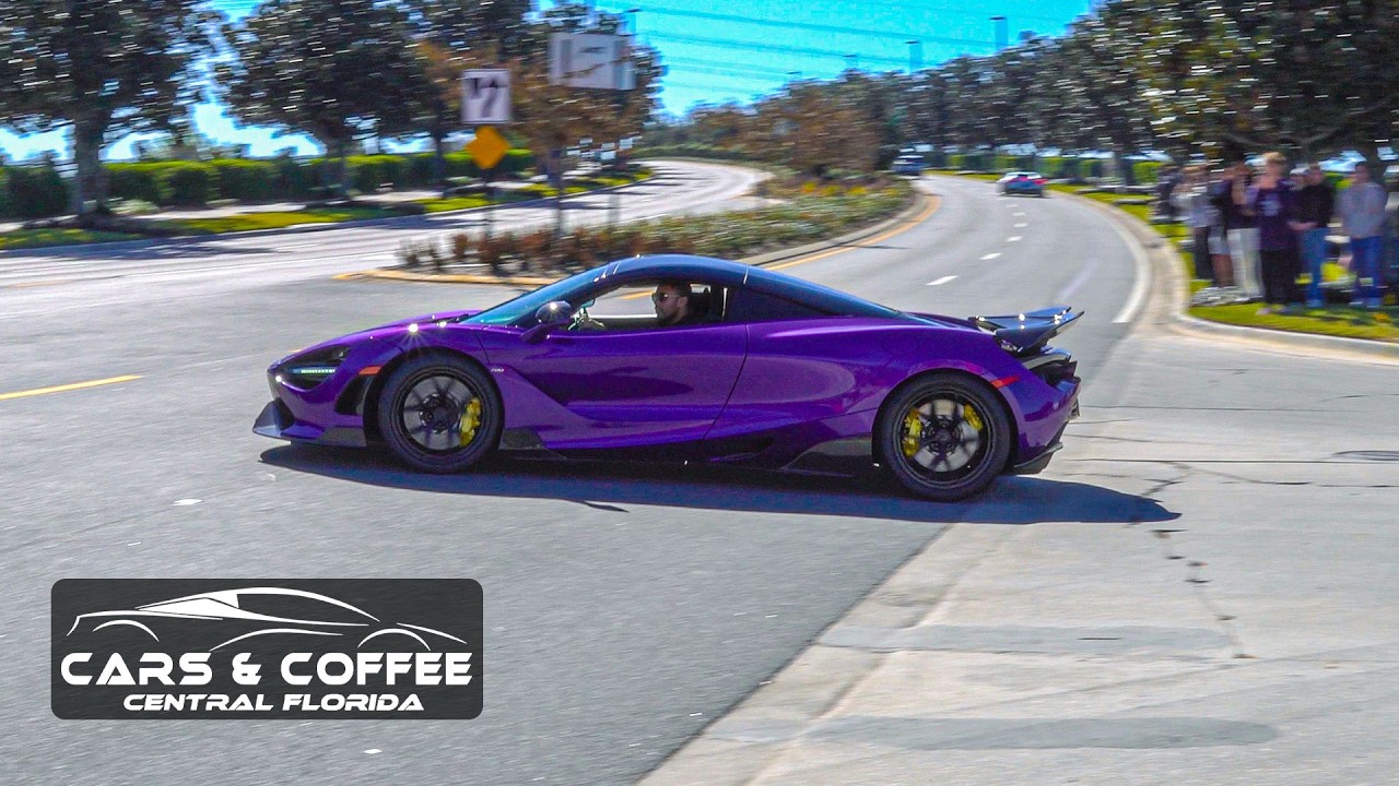 Автопробег Cars & Coffee в Центральной Флориде состоится в воскресенье Суперкубка.