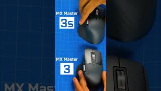 Logitech MX Master 3s vs MX Master 3 #shorts