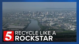 'Recycle like a Rockstar' Volunteers to sort thousands of pounds of trash in Nashville