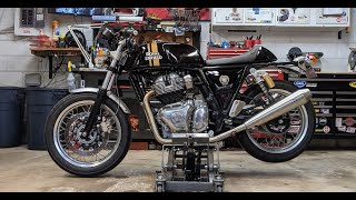 Royal Enfield Continental GT 650 valve adjustment. Bonus overview of PowerTronic ECU install.